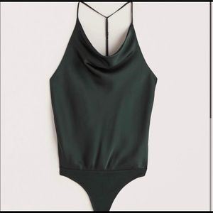 ABERCROMBIE SATIN BODY SUIT